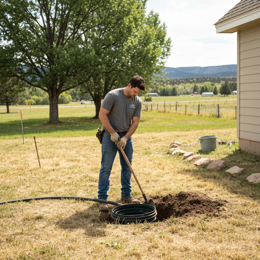 septic service at work